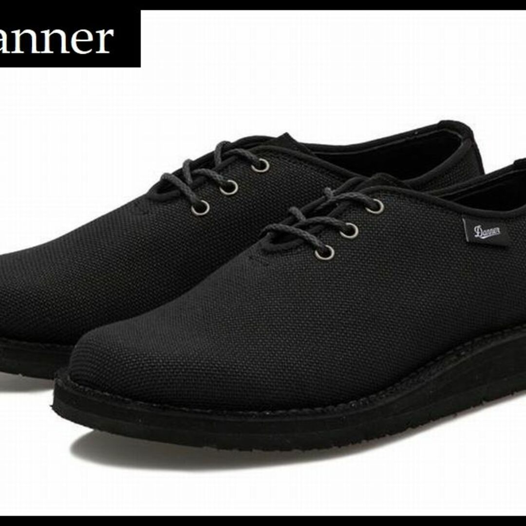 Danner(ダナー)の新品 限定品 ダナー 倉敷帆布 シャニコ レース シューズ 黒 28.0 ③ メンズの靴/シューズ(スニーカー)の商品写真