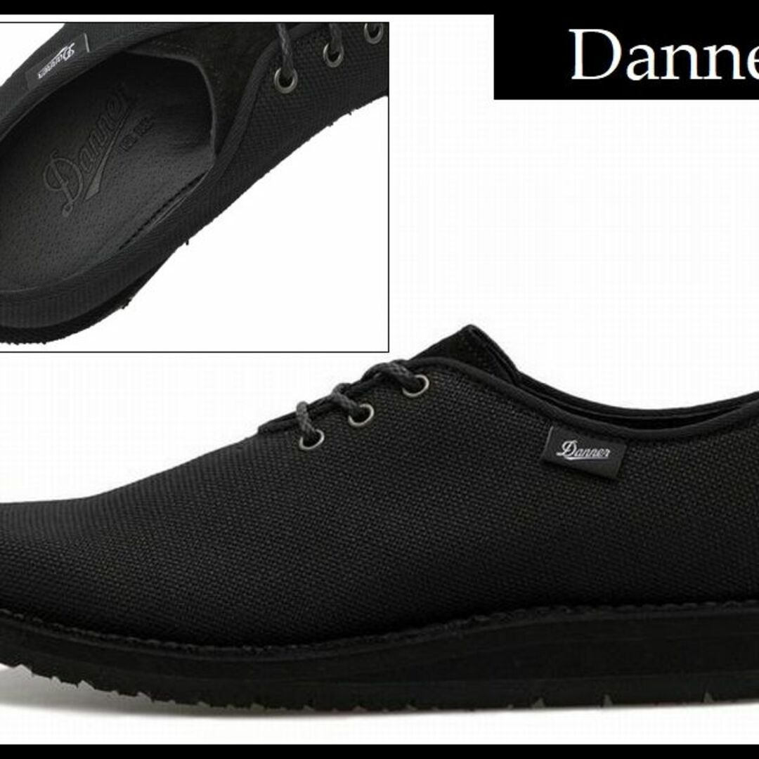 Danner(ダナー)の新品 限定品 ダナー 倉敷帆布 シャニコ レース シューズ 黒 28.0 ③ メンズの靴/シューズ(スニーカー)の商品写真