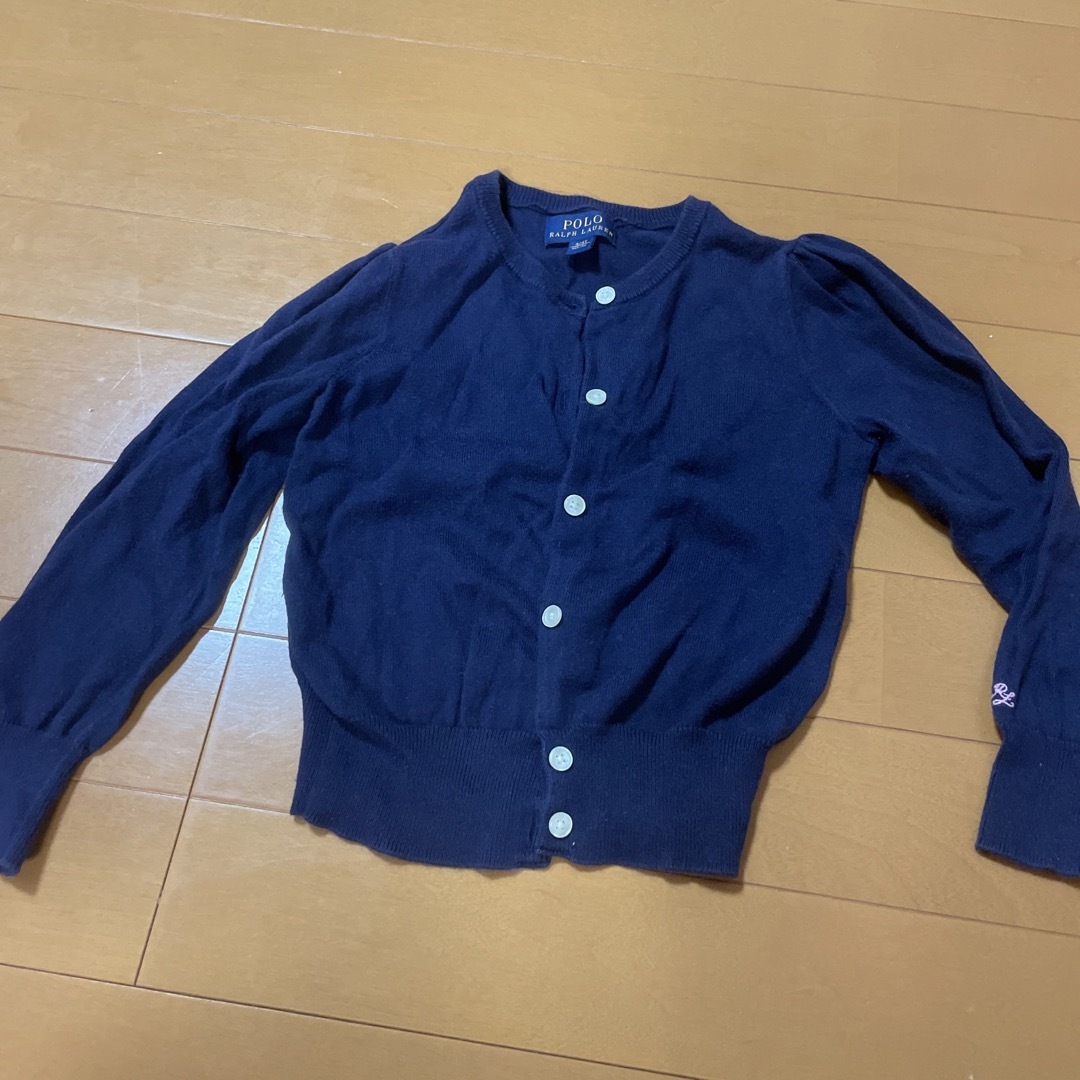 POLO RALPH LAUREN(ポロラルフローレン)のラルフローレンカーディガン キッズ/ベビー/マタニティのキッズ服女の子用(90cm~)(カーディガン)の商品写真