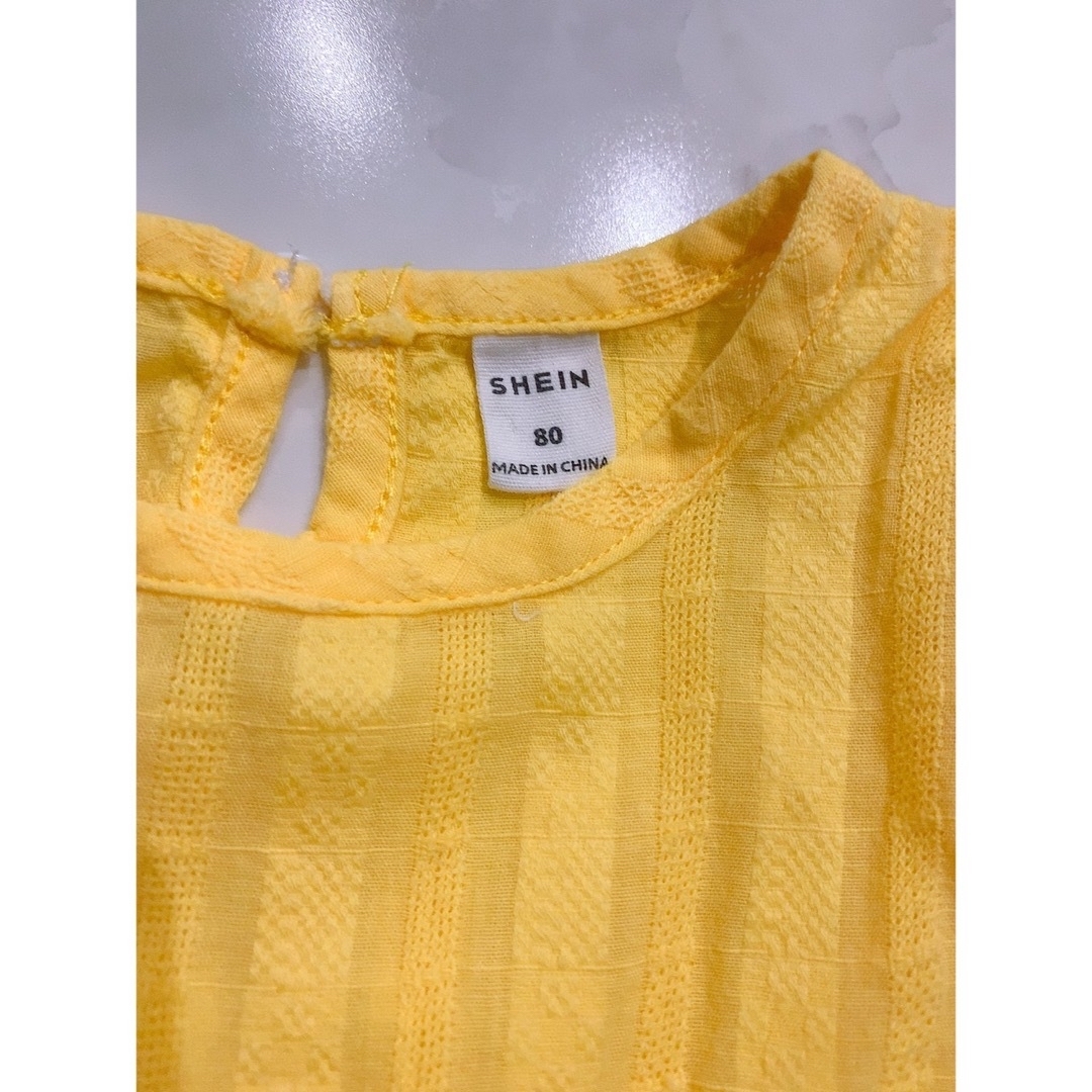 SHEIN♡子供服♡ベビー服♡ワンピース♡80センチ キッズ/ベビー/マタニティのベビー服(~85cm)(ワンピース)の商品写真