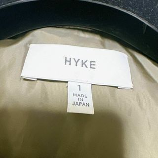 【希少☆完売品】 HYKE キルティングダウンコート ロング オリーブ サイズ1