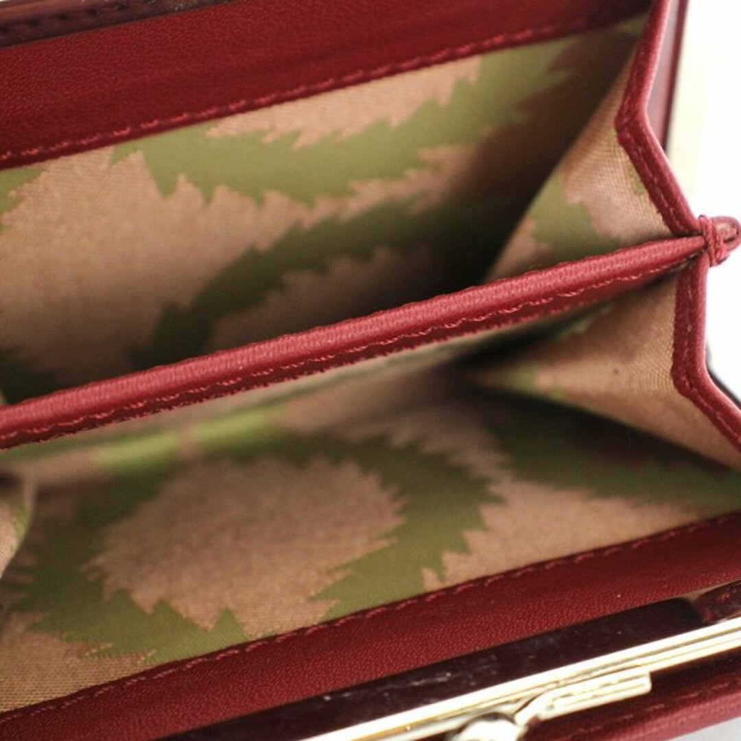 Vivienne Westwood(ヴィヴィアンウエストウッド)のヴィヴィアンウエストウッド 財布 二つ折り オーブ レザー 赤 レディースのファッション小物(財布)の商品写真