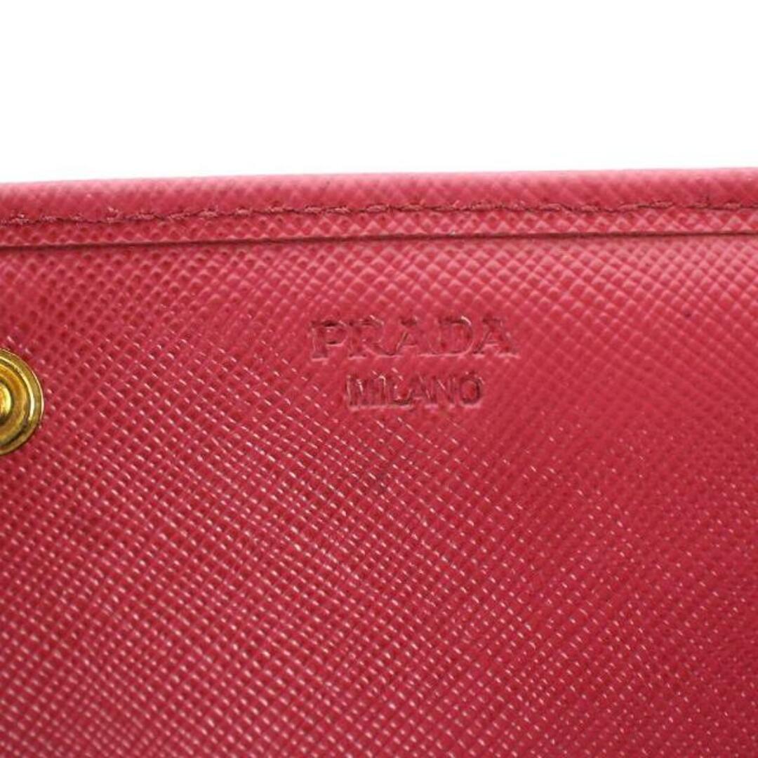 PRADA - プラダ PRADA 長財布 二つ折り リボン レザー ピンクの通販 by