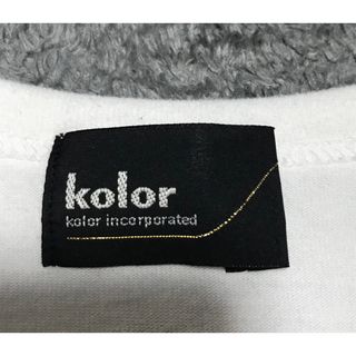 kolor - kolor AC部 プリントtシャツの通販 by TK｜カラーならラクマ