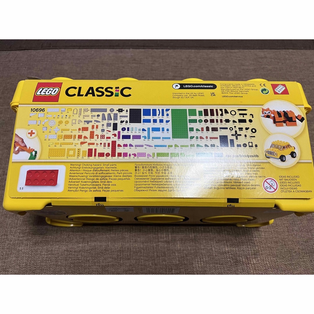 レゴ クラシック(レゴクラシック)のLEGO classic  10696 黄色 / アイデアボックス/ スペシャル キッズ/ベビー/マタニティのおもちゃ(積み木/ブロック)の商品写真