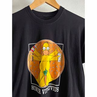 プリントTシャツ 黒Tシャツ イラストTシャツ 半袖Tシャツ(Tシャツ/カットソー(半袖/袖なし))