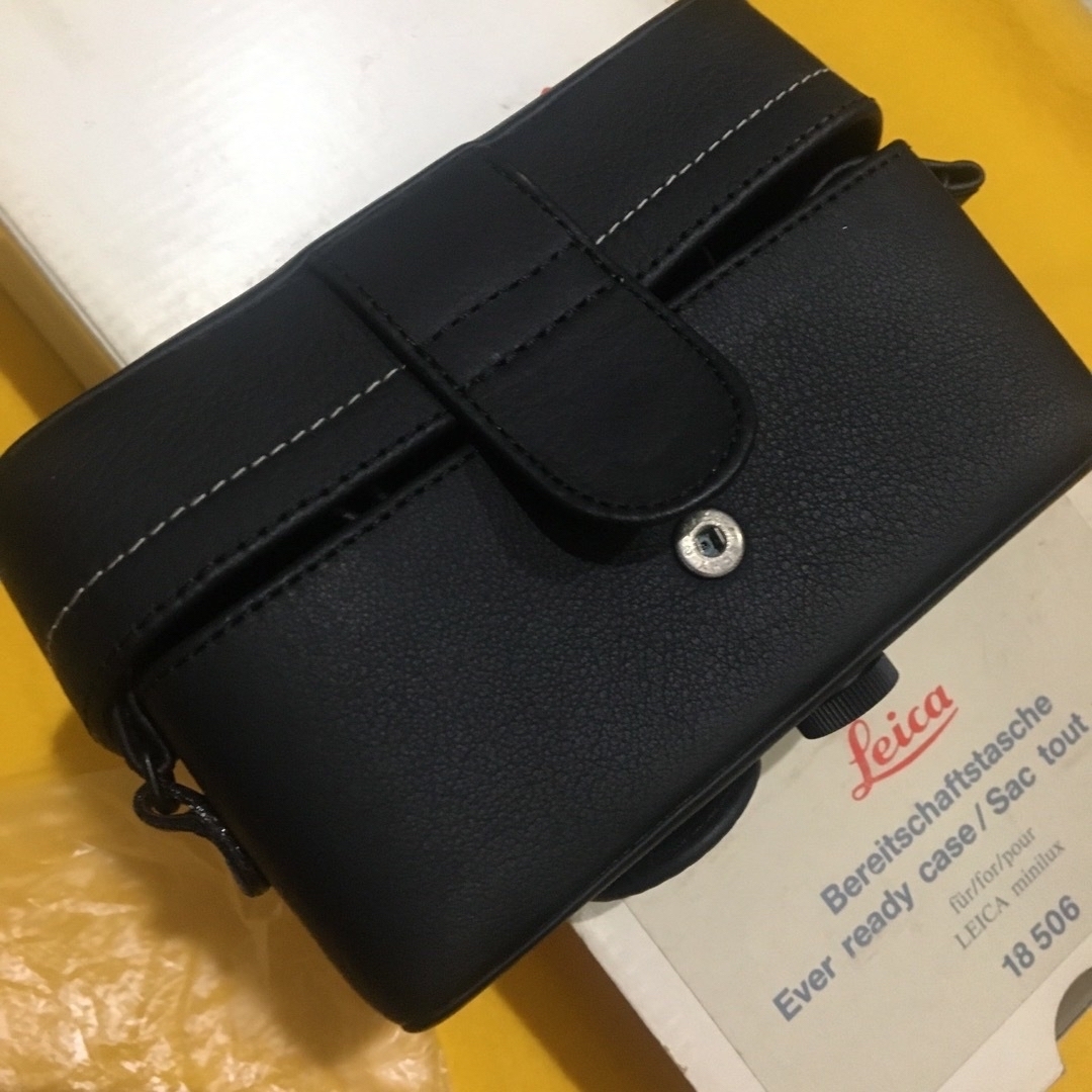 LEICA MINILUX 速写 純正レザーケース 18506 美品良品 LEICA MINILUX 速写 純正レザーケース 18506 美品良品