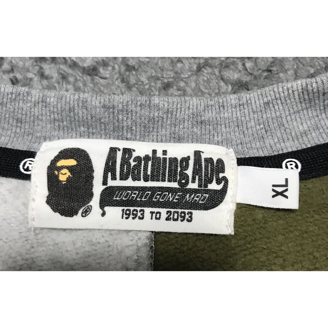 A BATHING APE - アベイシングエイプ パッチワークスウェットの通販 by ...