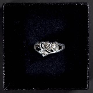 flower ring silver(リング(指輪))