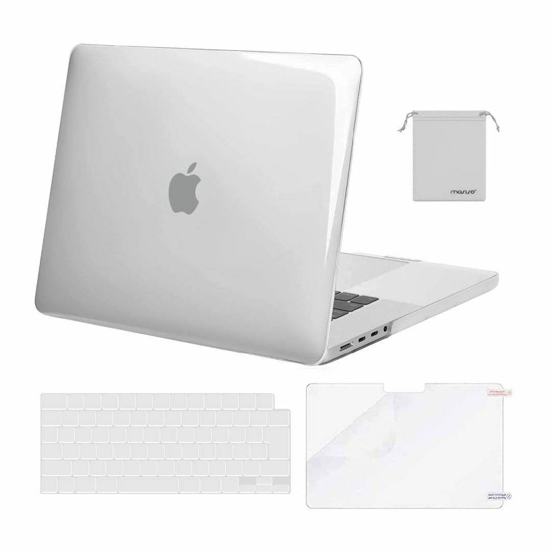 【色: クリア】MOSISO 適用機種 MacBook Pro 16インチ ケー