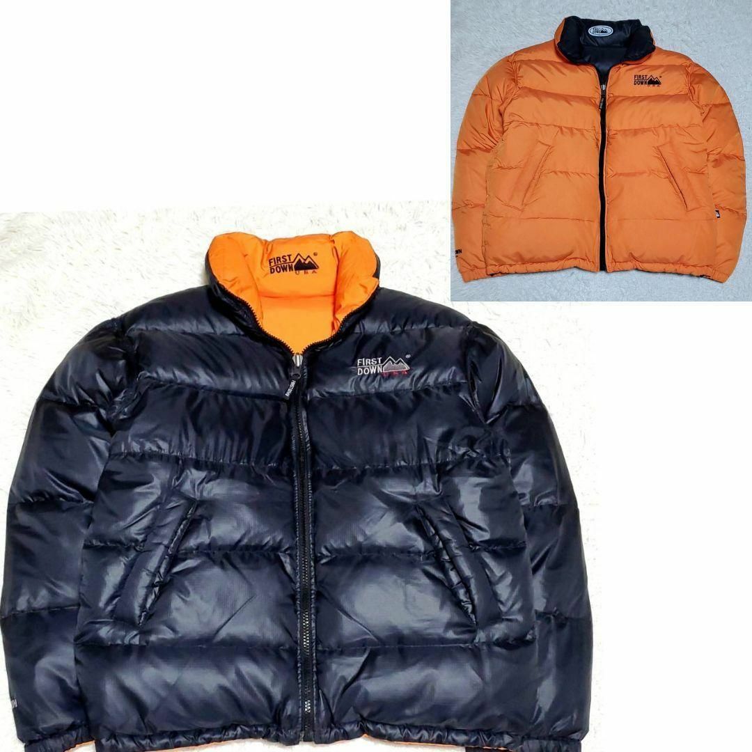 FIRST DOWN - 極美品 XL ファーストダウン リバーシブル ジャケット