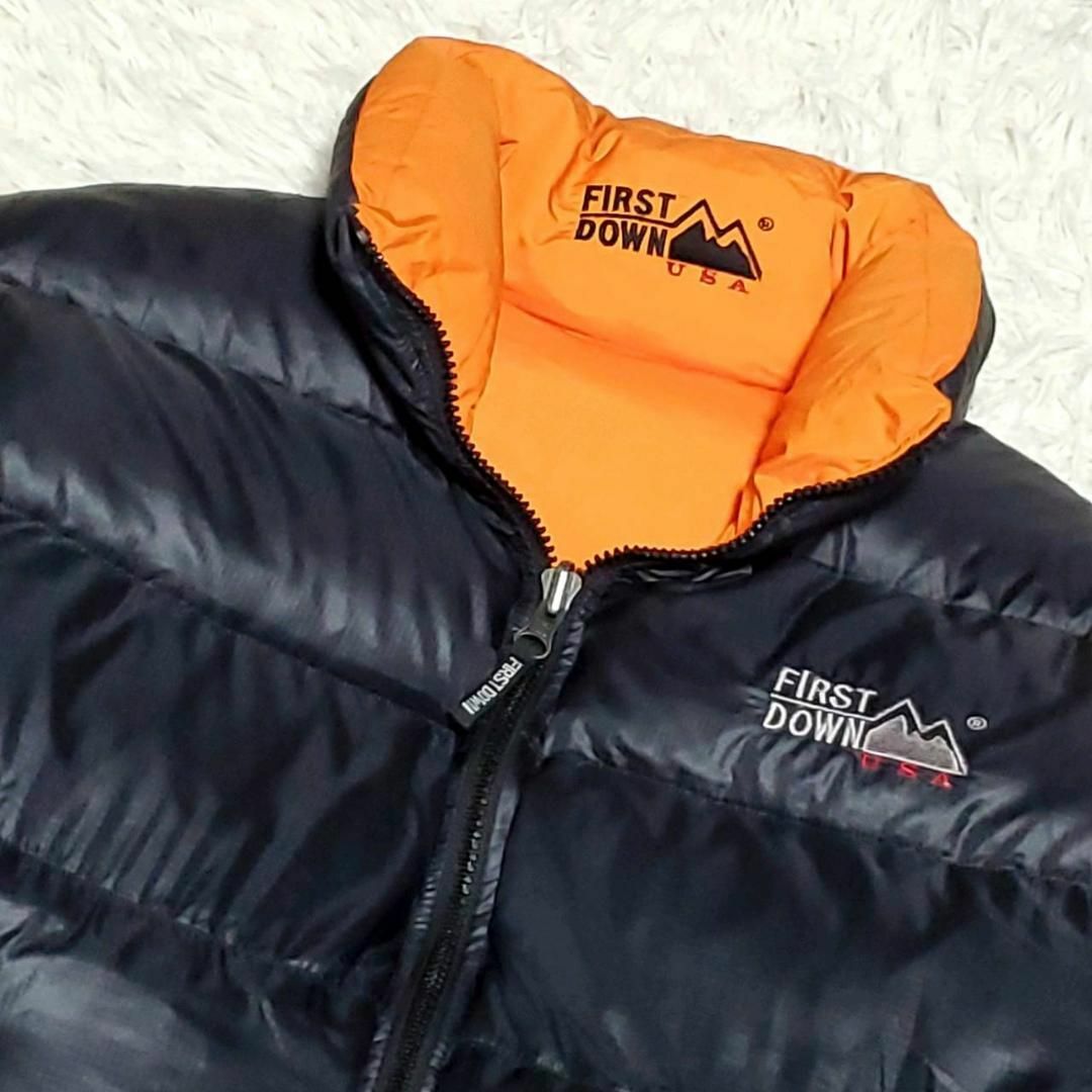FIRST DOWN - 極美品 XL ファーストダウン リバーシブル ジャケット