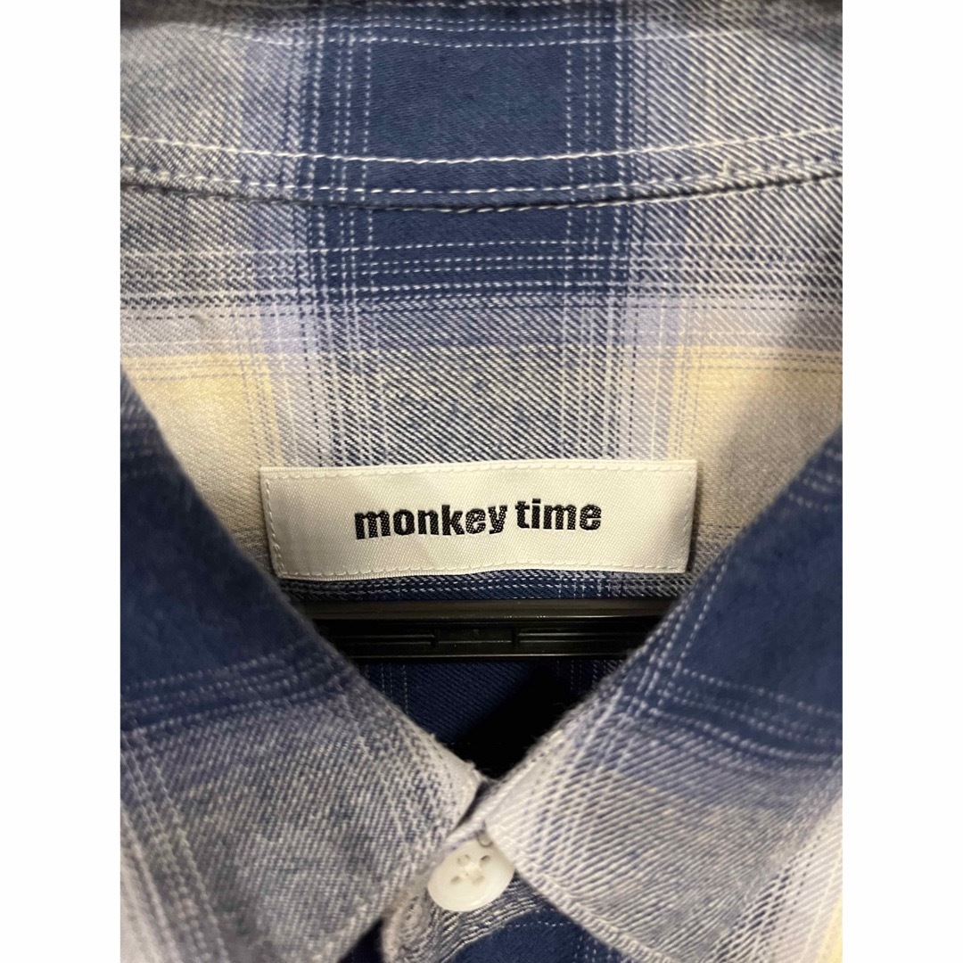 monkey time チェックシャツ Sサイズ - シャツ