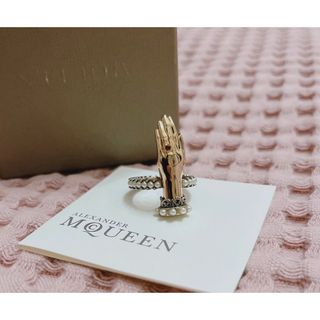 アレキサンダーマックイーン(Alexander McQueen)のALEXANDER MQUEEN アレキサンダー マックイーン (リング(指輪))