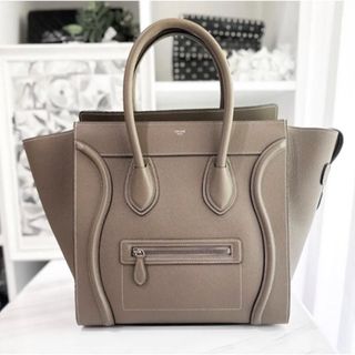 セリーヌ(celine)の未使用に近い☆　セリーヌ　ラゲージ　ミニ　トートバッグ　スリ　2021年(トートバッグ)