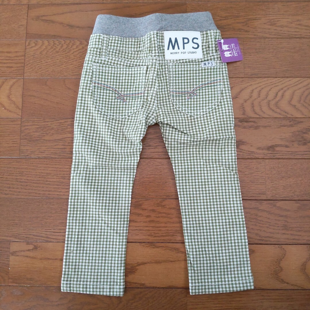 MPS(エムピーエス)の新品　未使用　MPS　９０　キッズ　　ズボン　パンツ　キッズ９０　子供９０　双子 キッズ/ベビー/マタニティのキッズ服男の子用(90cm~)(パンツ/スパッツ)の商品写真