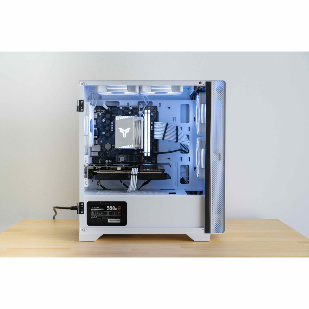 RYZEN5 5500 RTX3060 白 ゲーミングPC RYZEN5 5500 RTX3060 白 ゲーミングPC