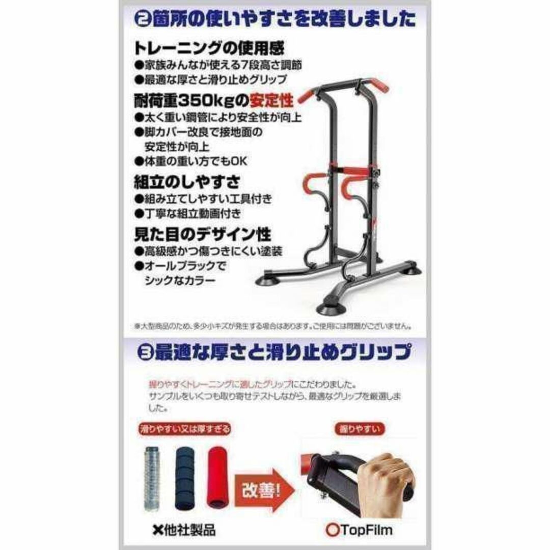 懸垂マシン ぶら下がり健康器 チンニングスタンド 耐荷重150kg q05 ...