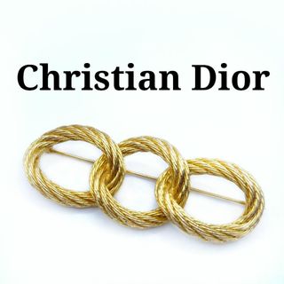 専用★クリスチャンディオール　DIOR ゴールドブローチ　新品