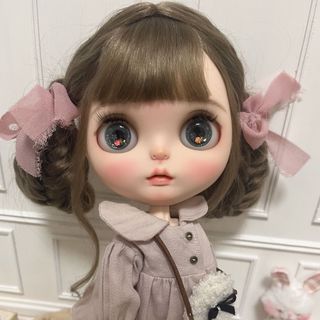 カスタム ブライス *モヘアウィッグセット*ハンドメイド