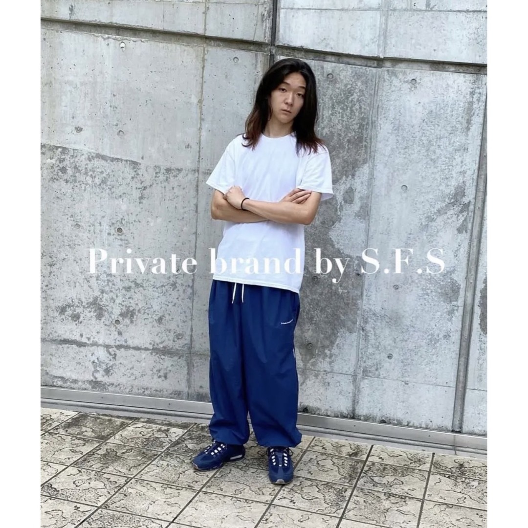 private brand by s.f.s nylon track pants | フリマアプリ ラクマ