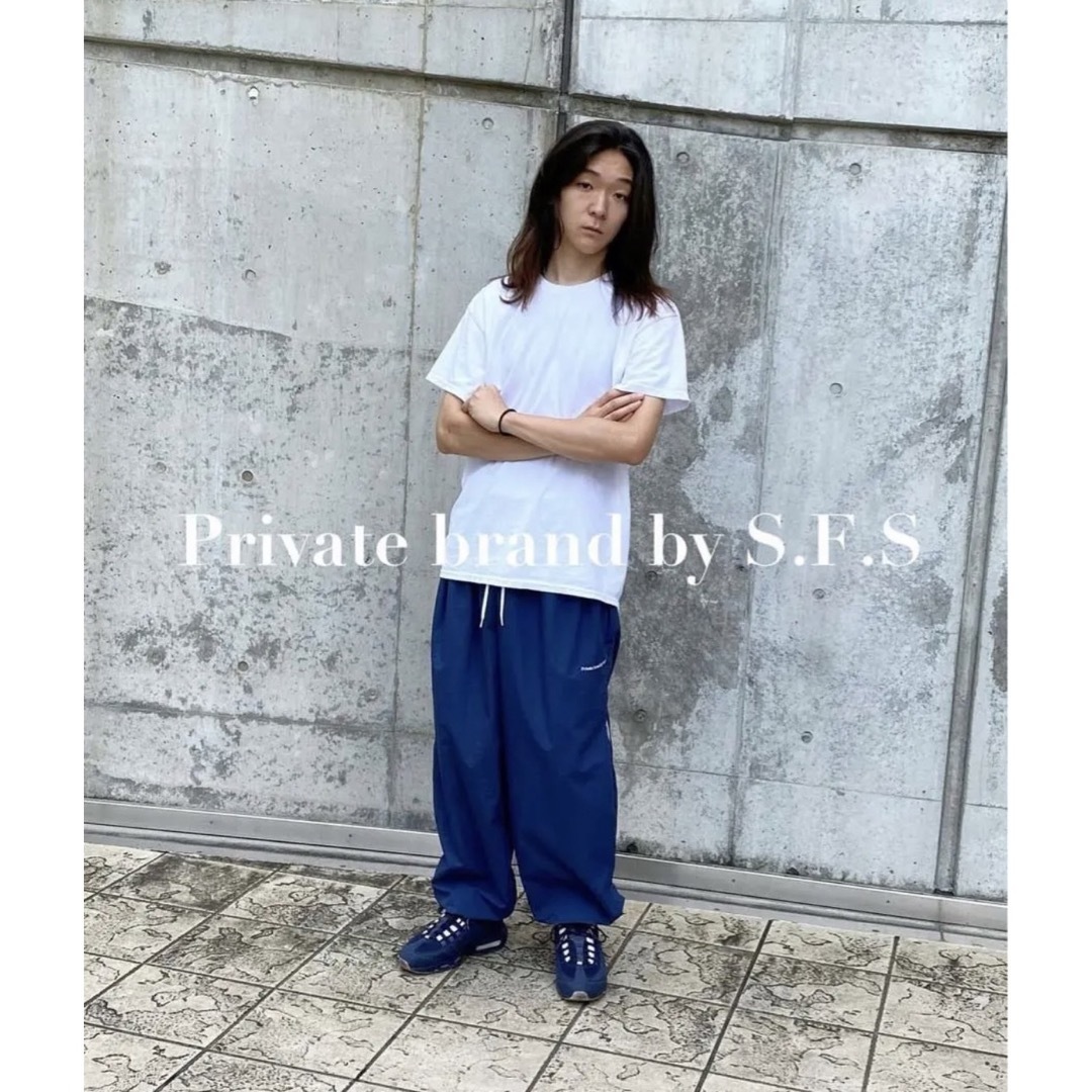 private brand by s.f.s nylon track pants メンズのパンツ(ワークパンツ/カーゴパンツ)の商品写真