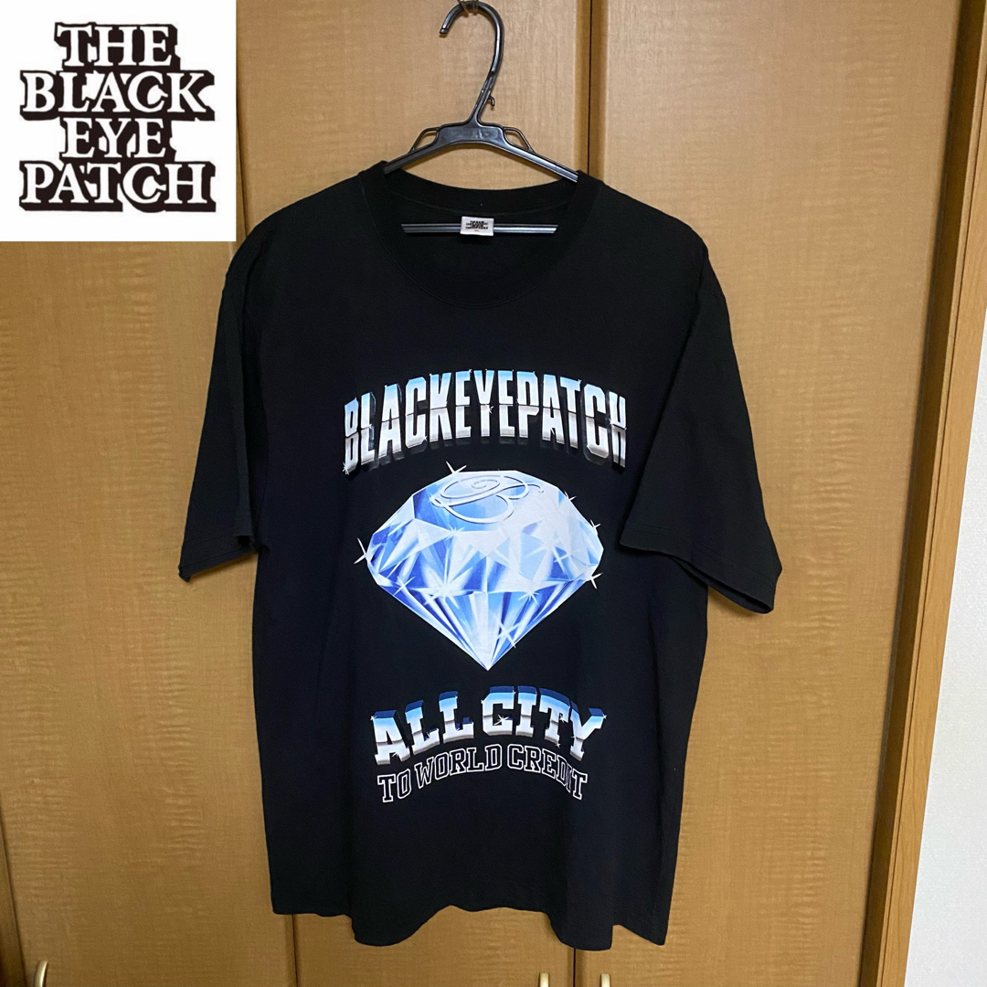 black eye patch ブラックアイパッチ tシャツ ダイヤモンド