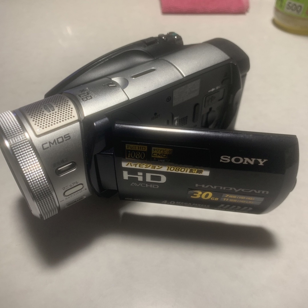 動作品　SONY  HANDYCAM HDD  HDR-SR1ビデオカメラ