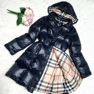 BURBERRY - 極美品 XLサイズ BURBERRY ノバチェック ダウンジャケット