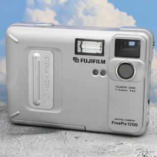 富士フイルム - 電池付き✨ FUJIFILM FinePix 1200 オールドデジカメの