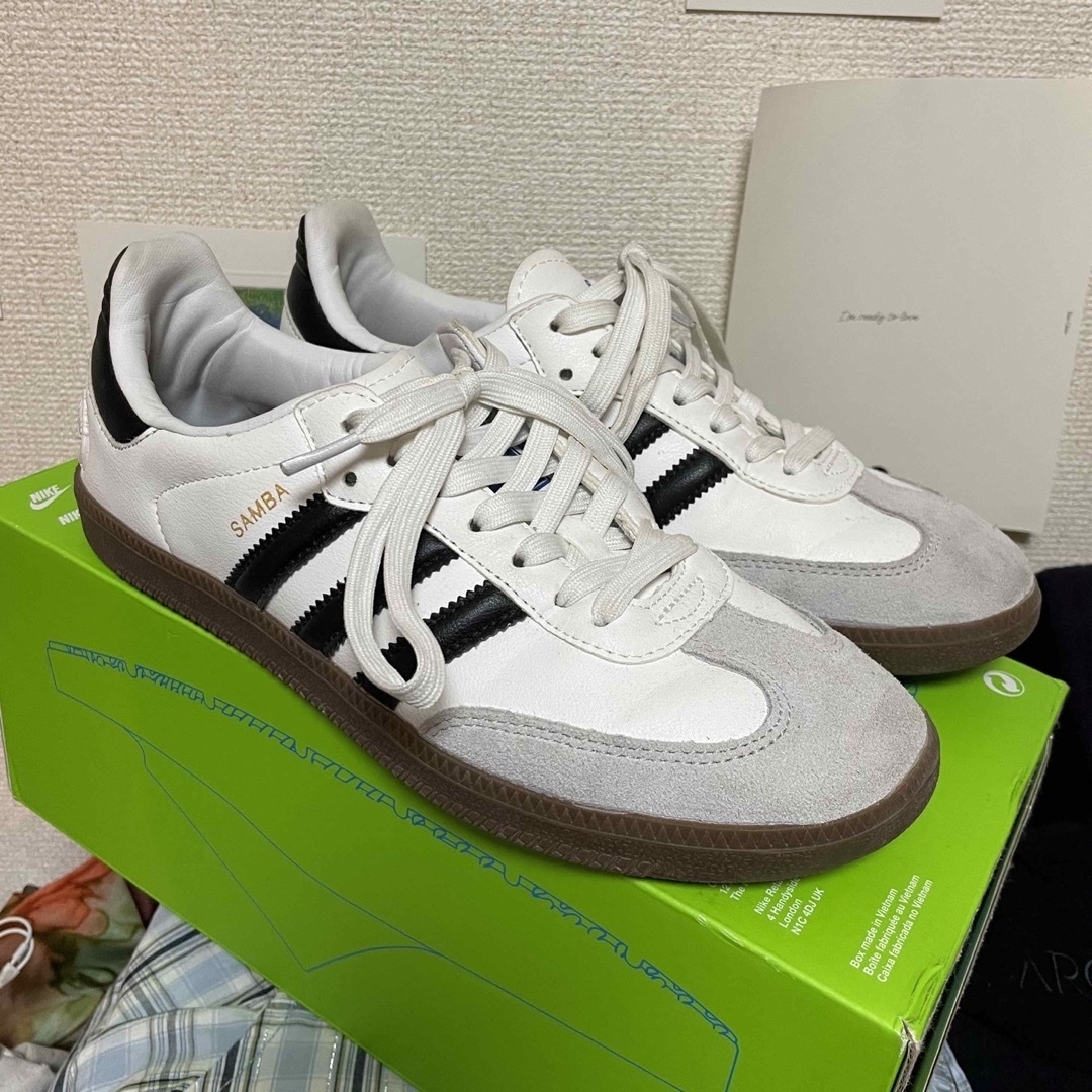 adidas samba サンバ 25.5cm - スニーカー