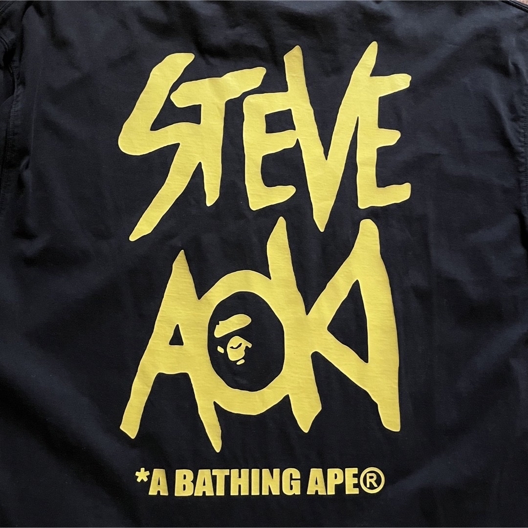 *A BATHING APE “STEVE AOKI”；【美品】TシャツXL
