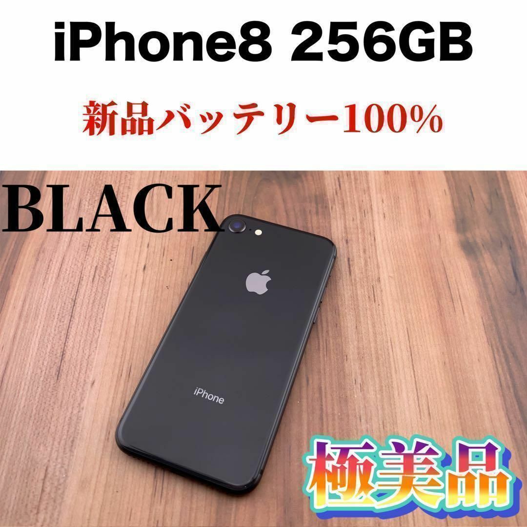 77iPhone 8 Space Gray 256 GB SIMフリー本体