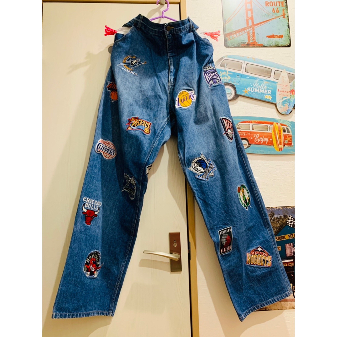 UNK NBA デニムパンツの通販 by ゆうちゃん's shop|ラクマ