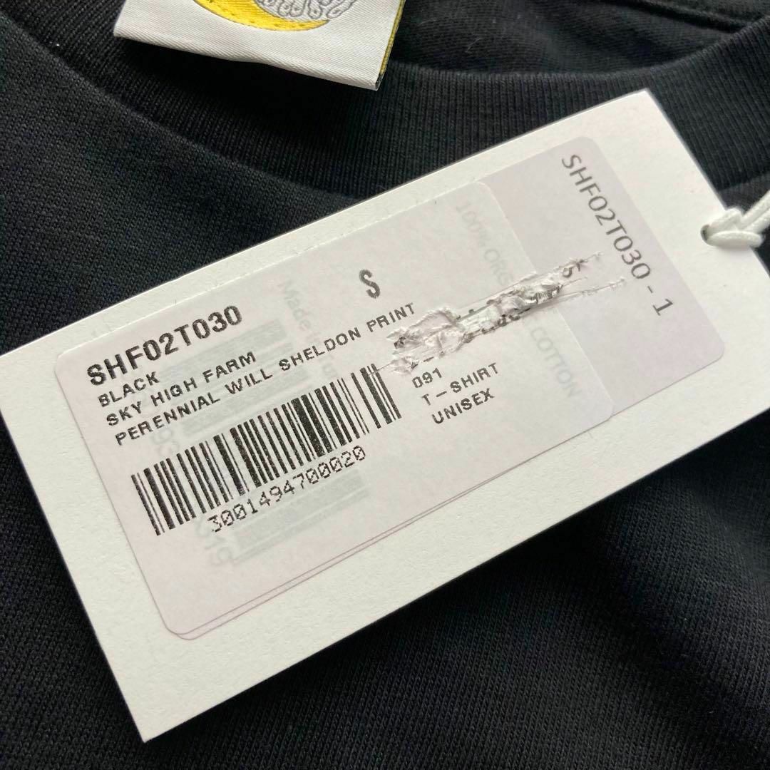 スカイハイファーム グラフィック Tシャツ ブラック Sサイズ