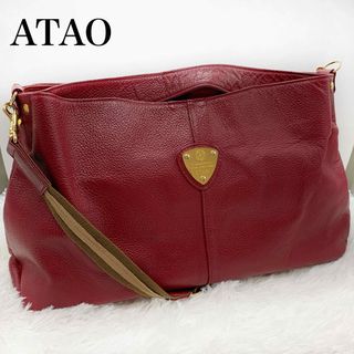 アタオ(ATAO)の超美品✨ATAO アタオ　エルヴィ　2wayショルダーバッグ  トートバッグ(ショルダーバッグ)