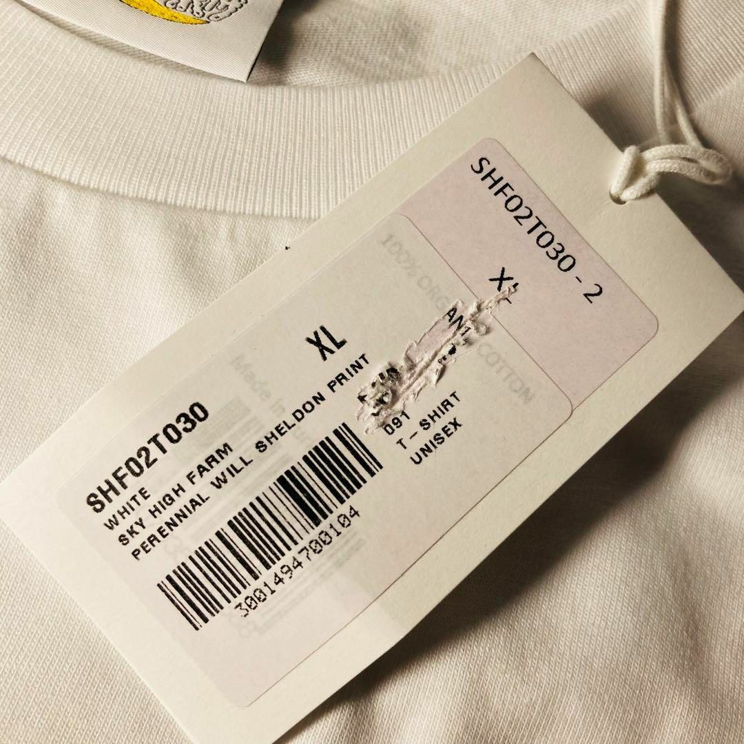 スカイハイファーム グラフィック Tシャツ ホワイト XLサイズ