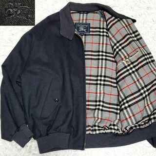 BURBERRY - 極美品 M バーバリー ハリントンジャケット ノバ チェック BURBERRY - 極美品 M バーバリー ハリントンジャケット ノバ チェック