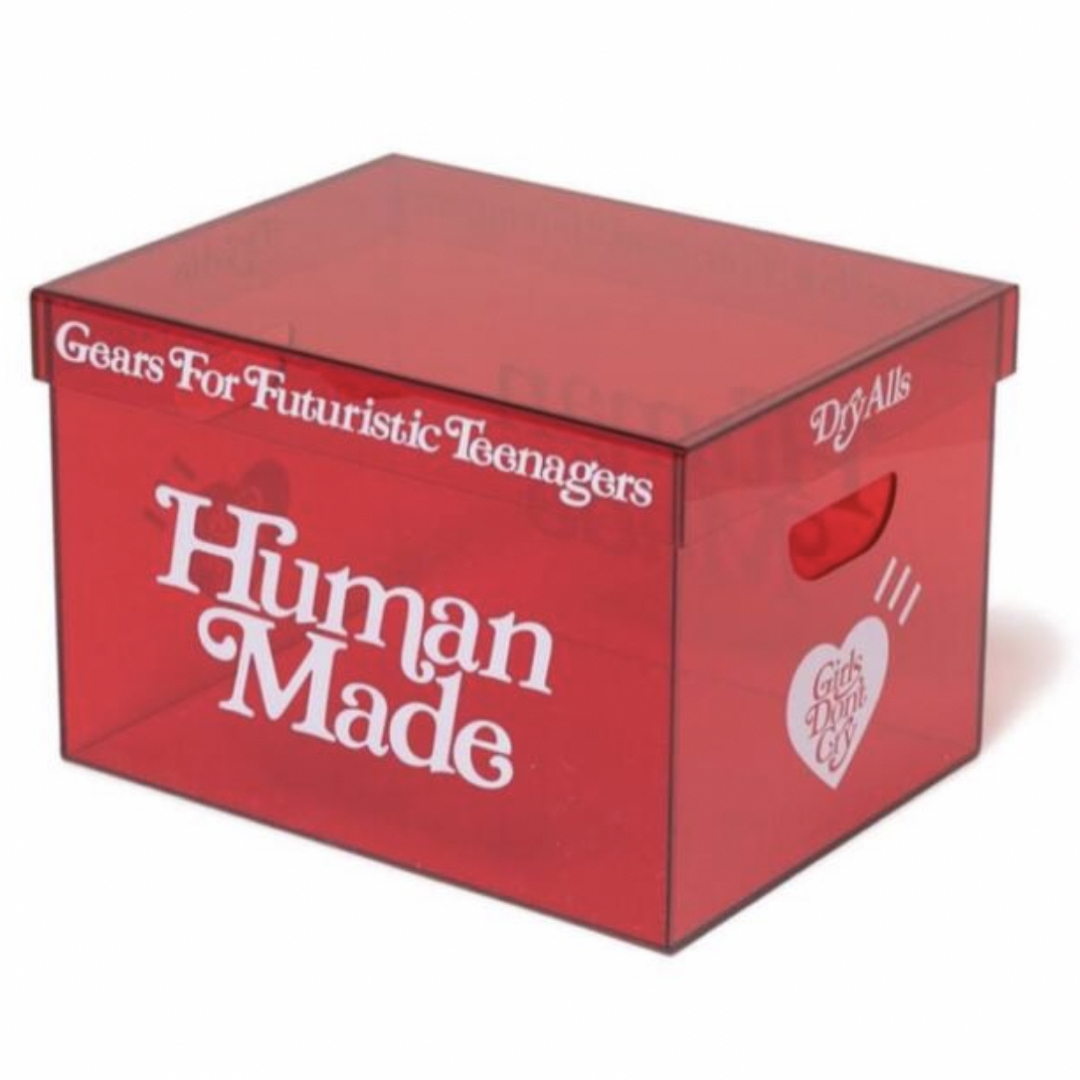 HUMAN MADE(ヒューマンメイド)のHUMAN MADE GDC ACRYLIC FILE BOX アクリル ケース インテリア/住まい/日用品の収納家具(ケース/ボックス)の商品写真
