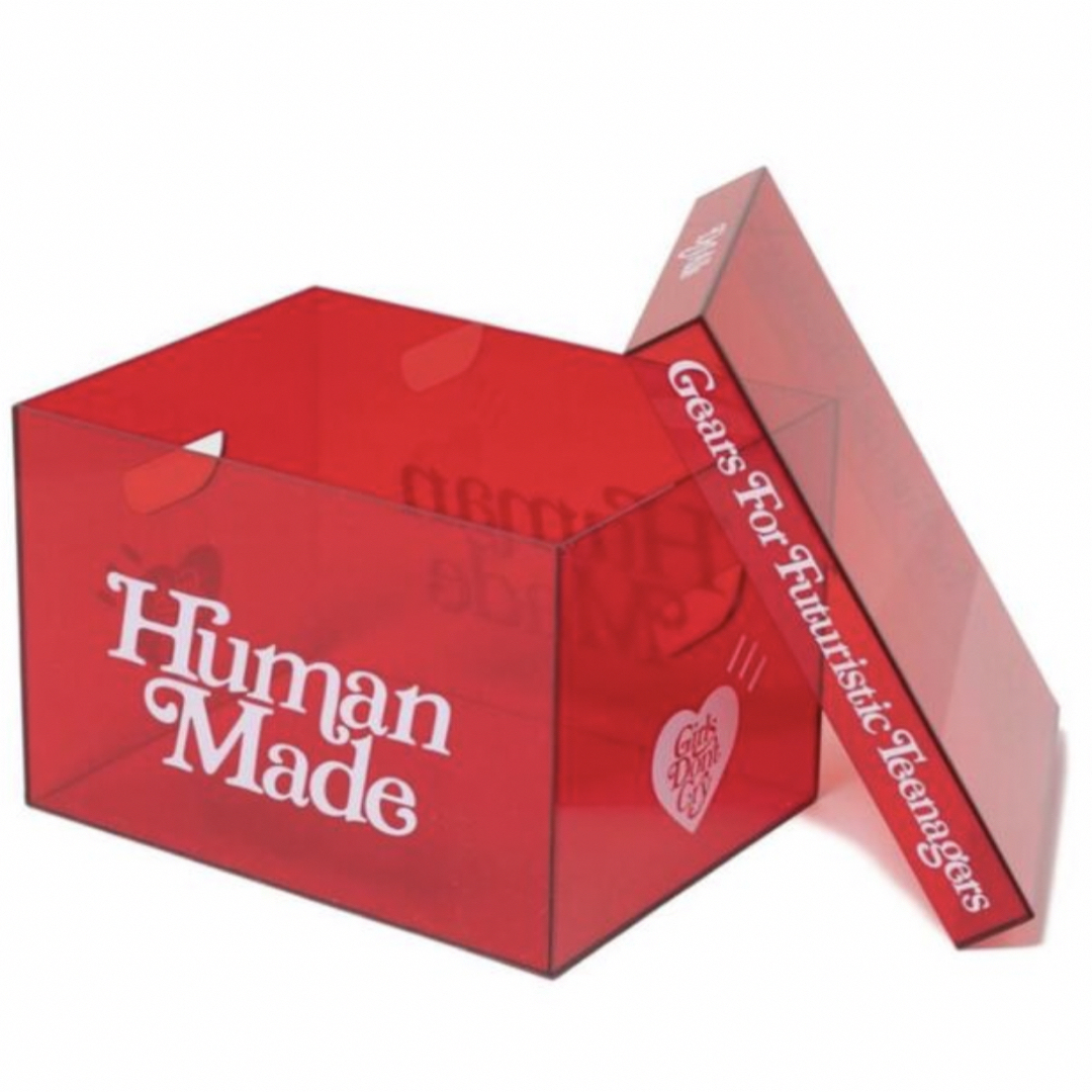 HUMAN MADE(ヒューマンメイド)のHUMAN MADE GDC ACRYLIC FILE BOX アクリル ケース インテリア/住まい/日用品の収納家具(ケース/ボックス)の商品写真