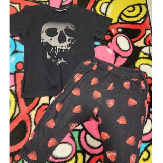 ジョーイヒステリック(JOEY HYSTERIC)のスカルベリー💀🍓セット(Tシャツ/カットソー)