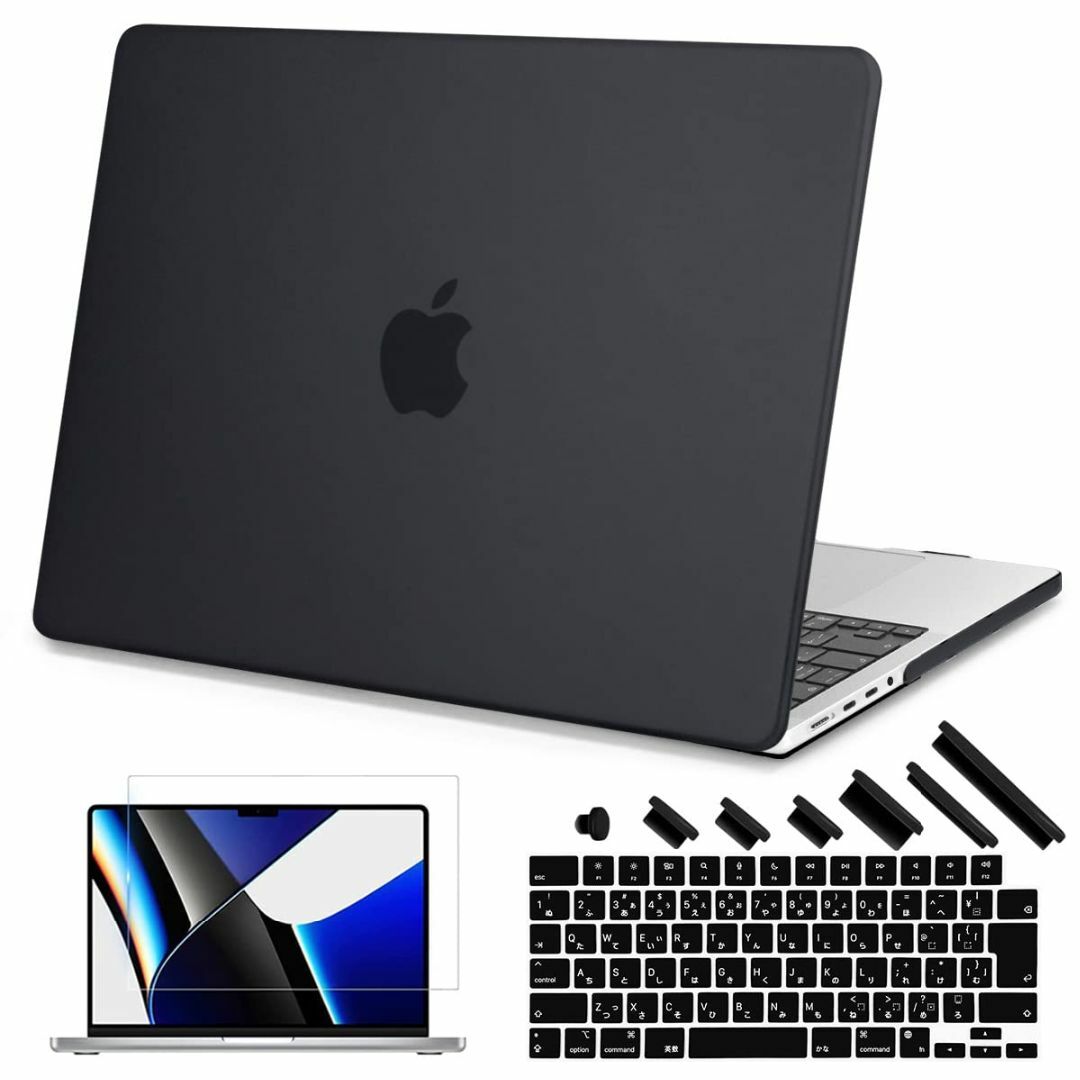【色: ブラック】Teryeefi MacBook Pro 1４ インチ ケース