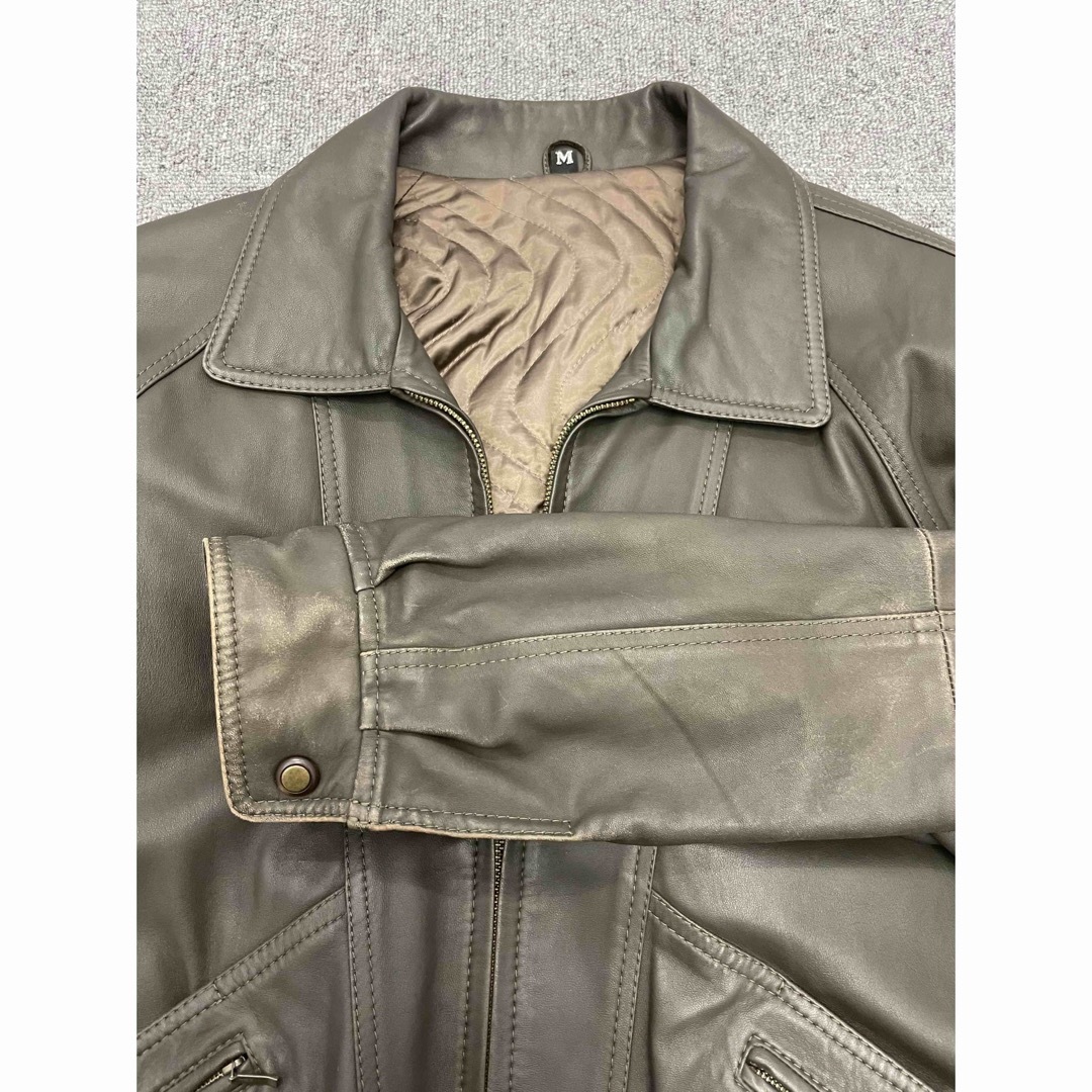 ヴィンテージ　メンズレザージャンバー メンズのジャケット/アウター(ブルゾン)の商品写真