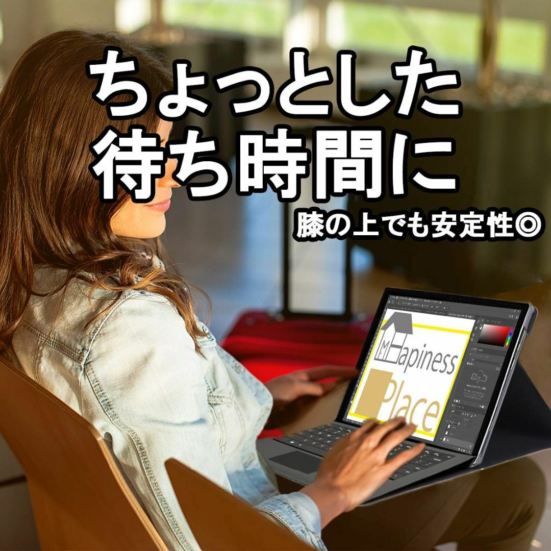 色: レザーグレー】ケースのまま Surface Pro 7 / Surfacの通販 by ...