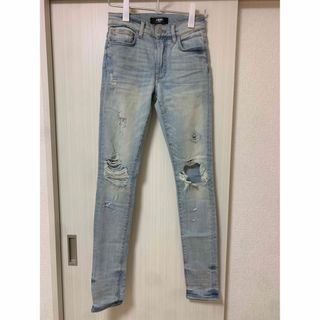 アミリ(AMIRI)のamiri thrasher jeans ダメージスキニー(デニム/ジーンズ)