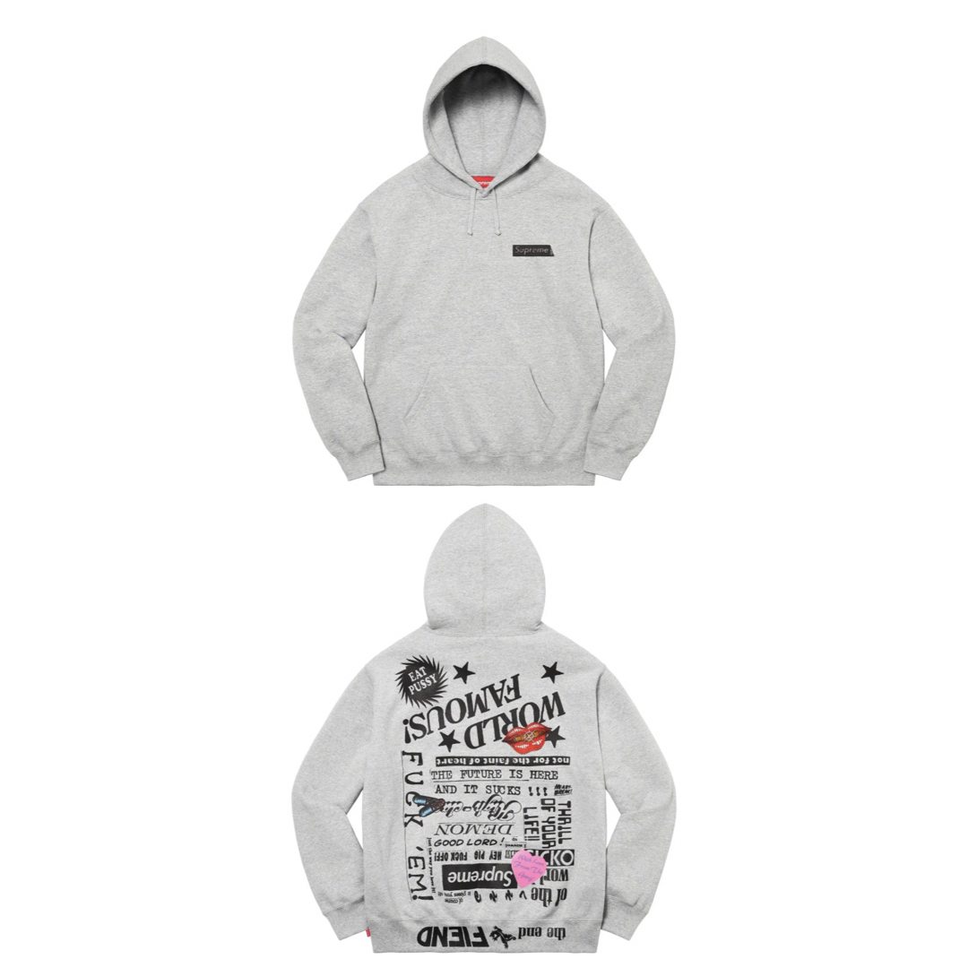 supreme【正規品】SUPREME シュプリームFiend Hooded パーカー