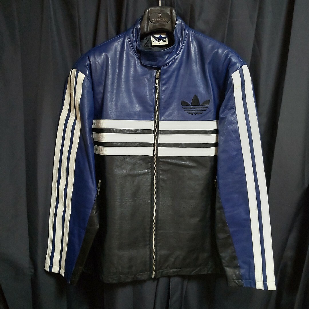 【希少】adidas ヴィンテージレザージャケット