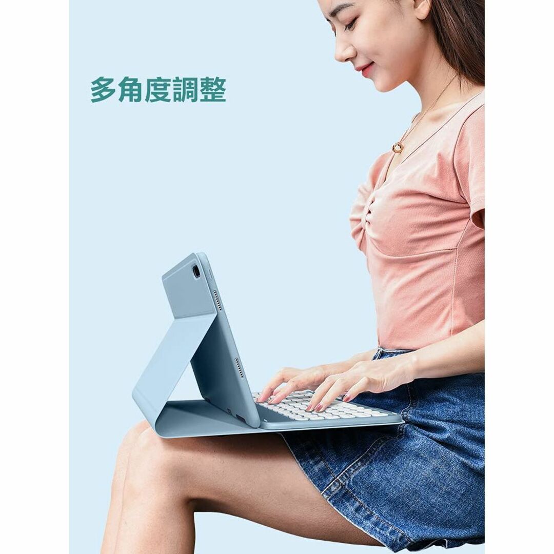 【サイズ:iPad10(2022)_色:ブルー】マウス付き iPad 第10世代 3