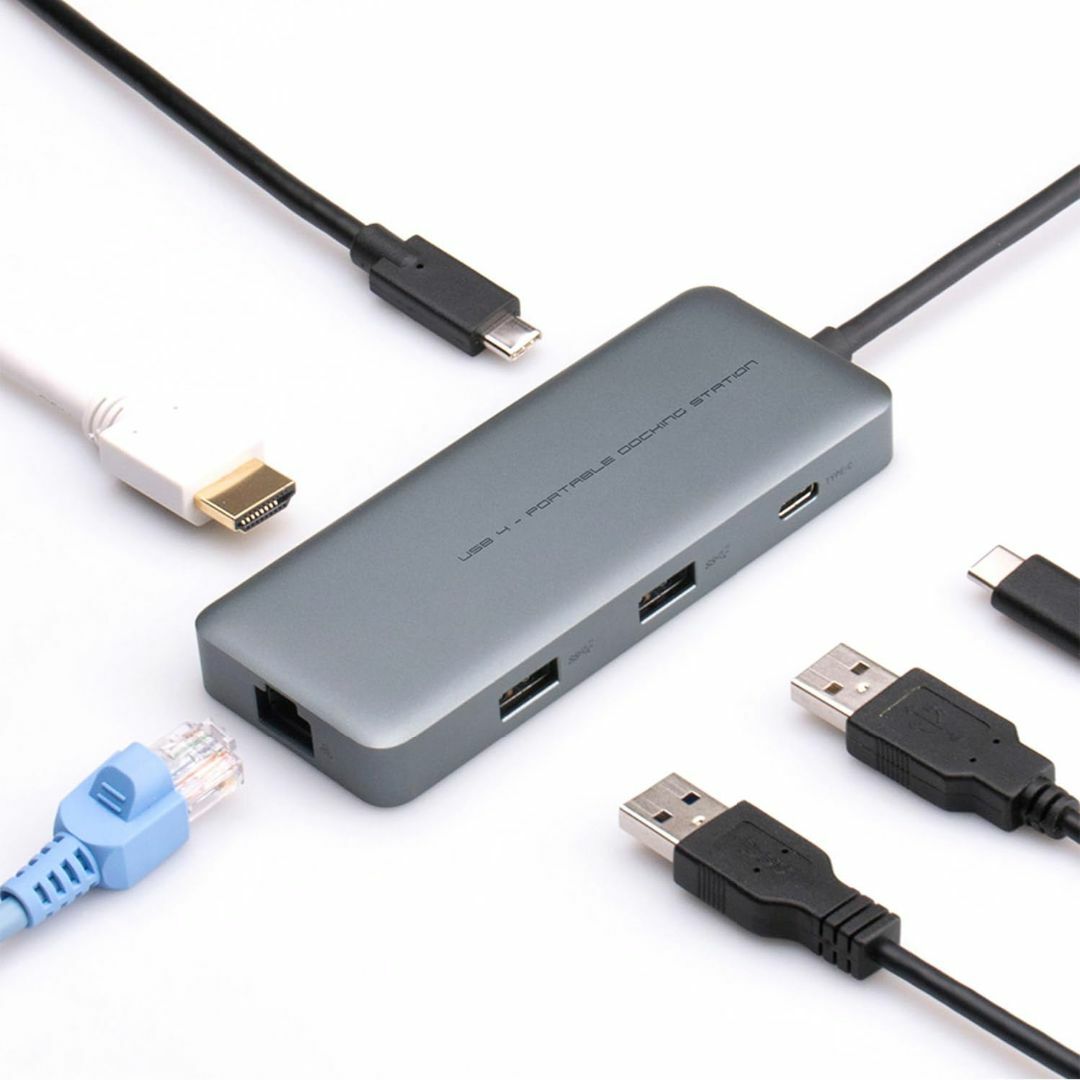 【2023最新】ロジテック USB4 HDMI 2.1 ドッキングステーション