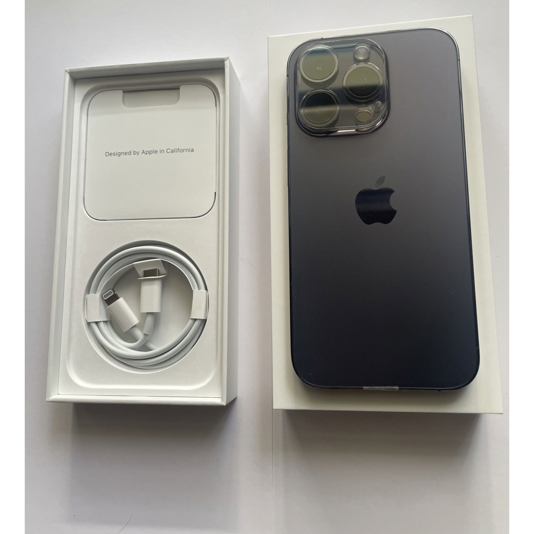 美品】Apple iPhone 14 Pro ディープパープル 128G(Apple 美品】Apple iPhone 14 Pro ディープパープル 128G(Apple